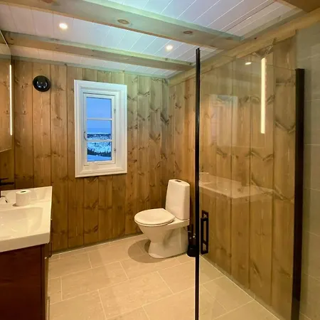 With Panoramic View In Synnfjell *