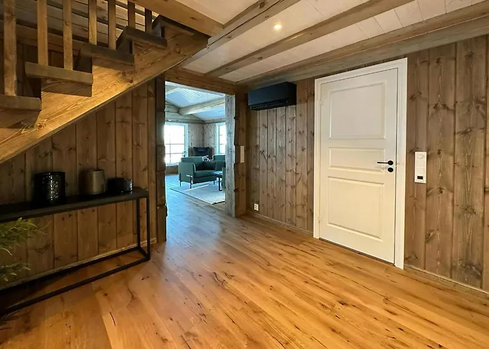 With Panoramic View In Synnfjell