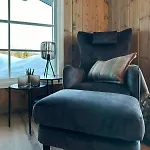 With Panoramic View In Synnfjell *